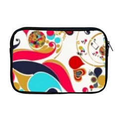 Retro Colorful Colors Splashes Apple Macbook Pro 17  Zipper Case