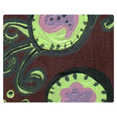 Cute Crab Double Sided Flano Blanket (medium) 