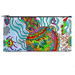 Supersonic Squid Pencil Cases