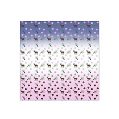 Ombre Deer Pattern Satin Bandana Scarf
