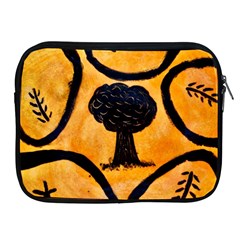 Ceramic Tree Smudge Apple Ipad 2/3/4 Zipper Cases