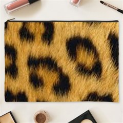 Animal Print Leopard Cosmetic Bag (xxxl)