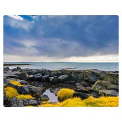 Iceland Nature Mountains Landscape Double Sided Flano Blanket (medium) 