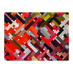 Maze Mazes Fabric Fabrics Color Double Sided Flano Blanket (mini) 