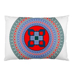Design Circular Aztec Symbol Pillow Case