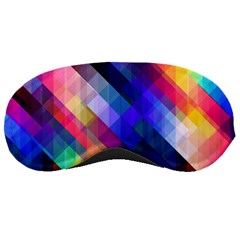 Abstract Background Colorful Pattern Sleeping Masks