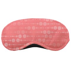 Background Polka Dots Pink Sleeping Masks