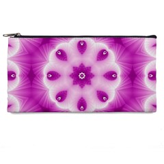 Pattern Abstract Background Art Purple Pencil Cases