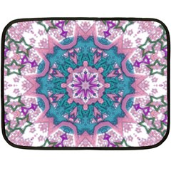 Mandala Pattern Abstract Fleece Blanket (mini)