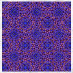 Tile Background Image Pattern Purple Blue Canvas 20  X 20 