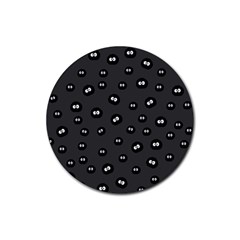 Totoro - Soot Sprites Pattern Rubber Coaster (round) 
