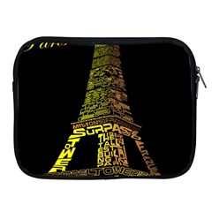 The Eiffel Tower Paris Apple Ipad 2/3/4 Zipper Cases