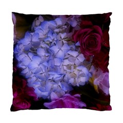 Hydrangea Arrangement Ii (blue Tint) Standard Cushion Case (one Side)