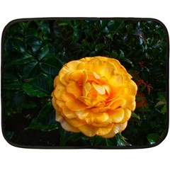 Yellow Rose Fleece Blanket (mini)