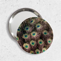 Bird Peacock Tail Feathers 2 25  Handbag Mirrors