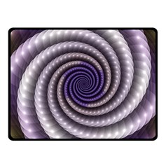 Fractal Strings Pattern Texture Fleece Blanket (small)