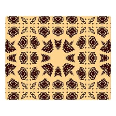 Seamless Pattern Ornament Double Sided Flano Blanket (large) 