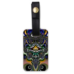 Fractal Art Artwork Design Luggage Tag (one Side)