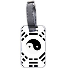Bagua Yin Yang Yang Yin Chinese Luggage Tag (two Sides)