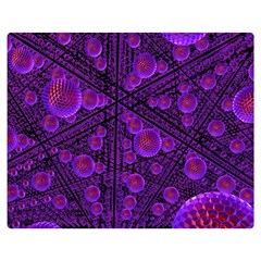 Spheres Combs Structure Regulation Double Sided Flano Blanket (medium) 