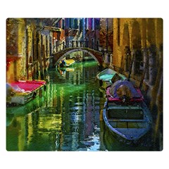Venice City Italy Architecture Double Sided Flano Blanket (small) 