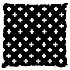 Swiss Cross Pattern Large Cushion Case (one Side)