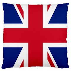 Uk Flag Union Jack Large Cushion Case (one Side)