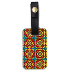 Seamless Pattern Tile Tileable Luggage Tag (one Side)