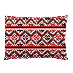 Folklore Ethnic Pattern Background Pillow Case