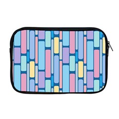 Background Wallpaper Block Pattern Apple Macbook Pro 17  Zipper Case