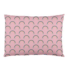 Pattern Arc En Ciel/nuages Pillow Case (two Sides)