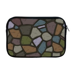 Cartoon Colored Stone Seamless Background Texture Pattern   Apple Macbook Pro 17  Zipper Case