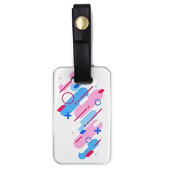Abstract Geometric Pattern  Luggage Tag (one Side)