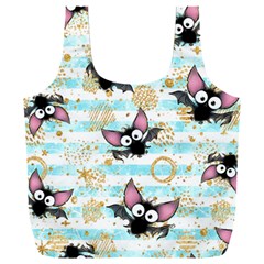Halloween Bats Full Print Recycle Bag (xxxl)