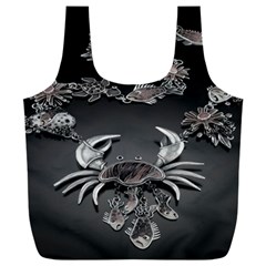 Fractal Jewerly Full Print Recycle Bag (xxxl)
