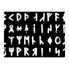 Complete Dalecarlian Rune Set Inverted Double Sided Flano Blanket (mini) 