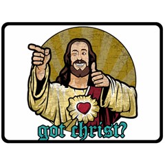 Buddy Christ Fleece Blanket (large) 
