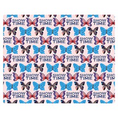 Show Time Double Sided Flano Blanket (medium) 