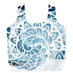Coquillage-marin-seashell Full Print Recycle Bag (xxxl)