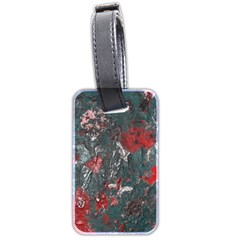Multicolored Surface Texture Print Luggage Tag (two Sides)