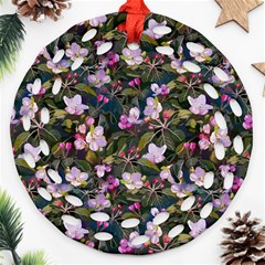 Apple Blossom  Ornament (round Filigree)