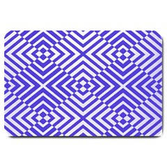 Illusion Waves Pattern Large Doormat 