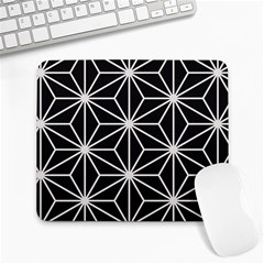 Black And White Pattern Large Mousepads