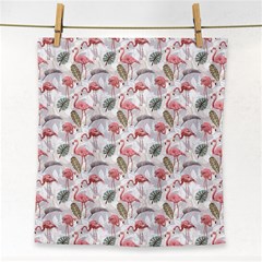 Flamingos Face Towel