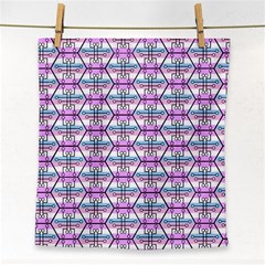 Hackers Town Void Mantis Hexagon Bigender Pride Flag Face Towel