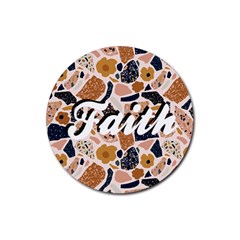 Terrazzo Flooring Art 3 Drink Coaster (round)