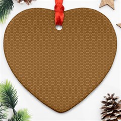 Template-wood Design Heart Ornament (two Sides)