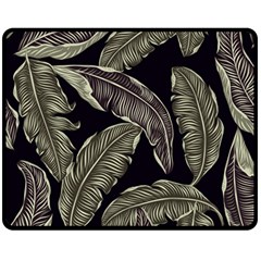 Jungle Sheets Tropical Pattern Fleece Blanket (medium) 