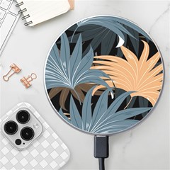 Leaves Background Digital Paper Wireless Charger