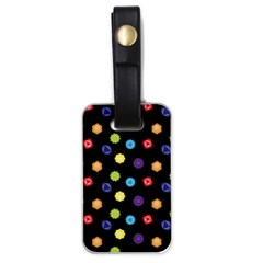 Chakra Yoga Symbol Template Luggage Tag (one Side)